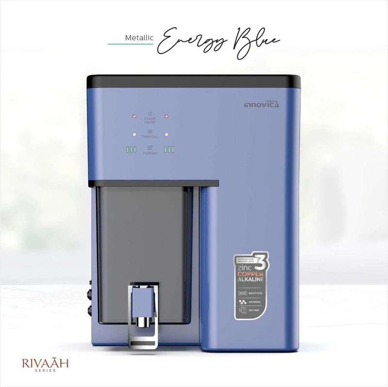 Aquaspn NF 10L Storage NF60+UV + Copper Water Purifier| Ideal For TDS Range 200 to 500 ppm|Retains Minerals Unlike RO| Free Pre-Filter Along With The Product| Best NF UV Water Purifier For Home,Black - 2